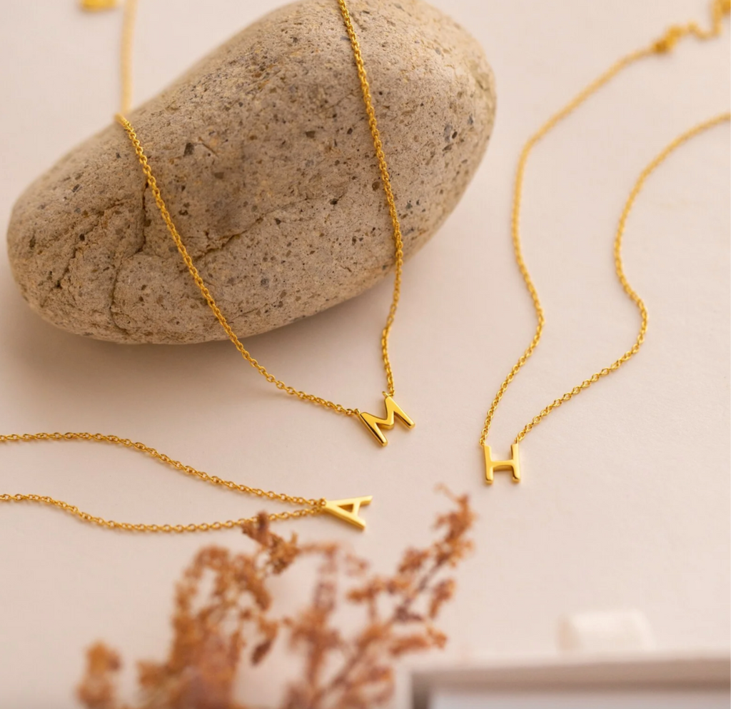 Dainty Initial Necklace