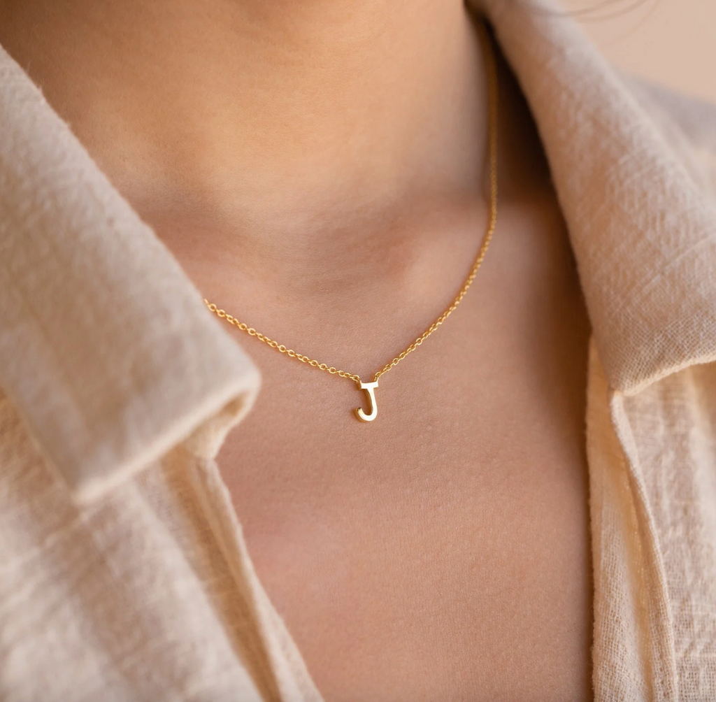 Dainty Initial Necklace