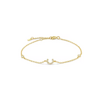 Dainty Elmaso Initial Bracelet