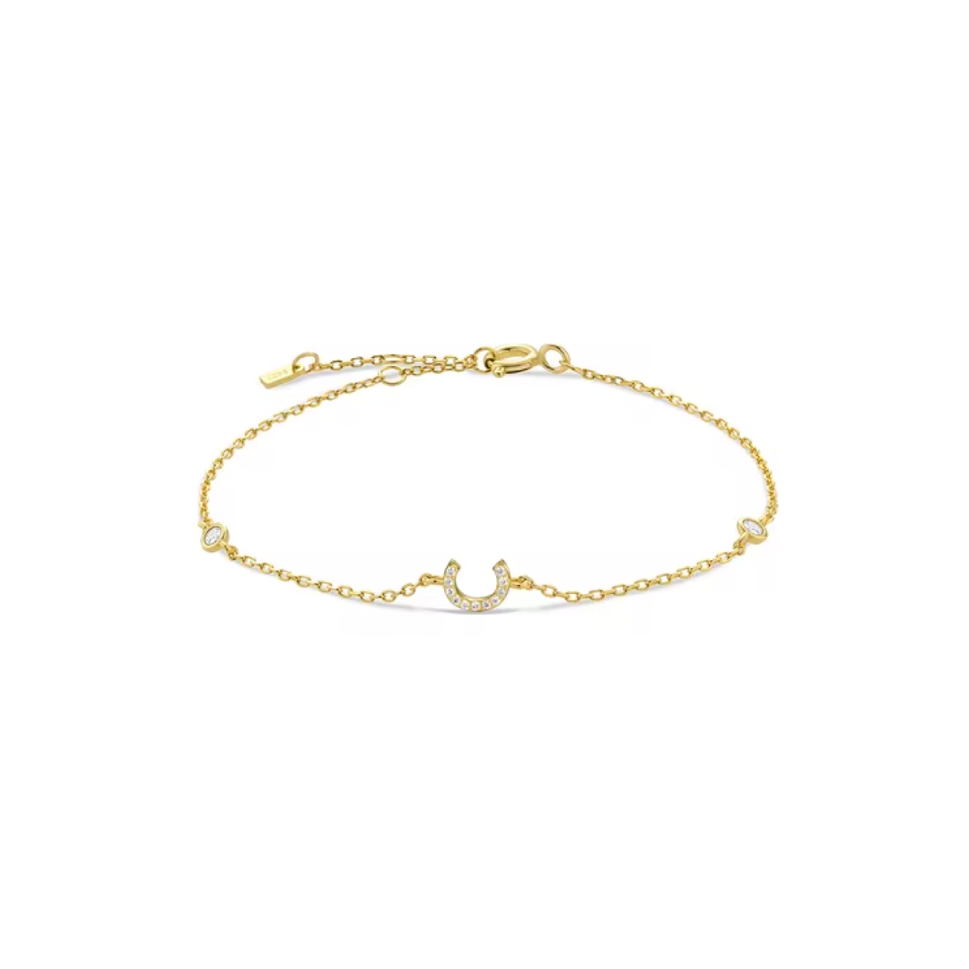 Dainty Elmaso Initial Bracelet